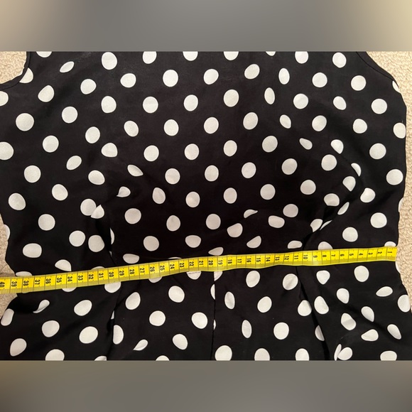 Black and white polka dot onesie/ romper [Free add on item] - Picture 9 of 10